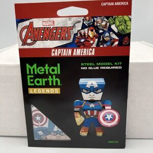 Avengers Metal Earth‎ Legends Captain America model kit